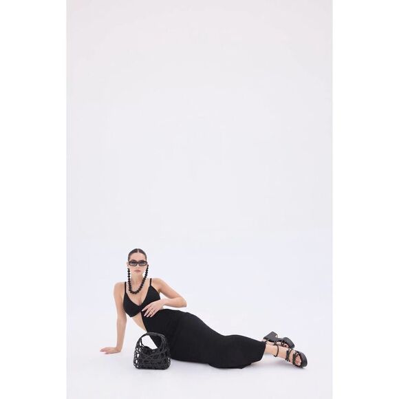 CULT GAIA Serita Knit Dress in black L - Picture 7 of 12